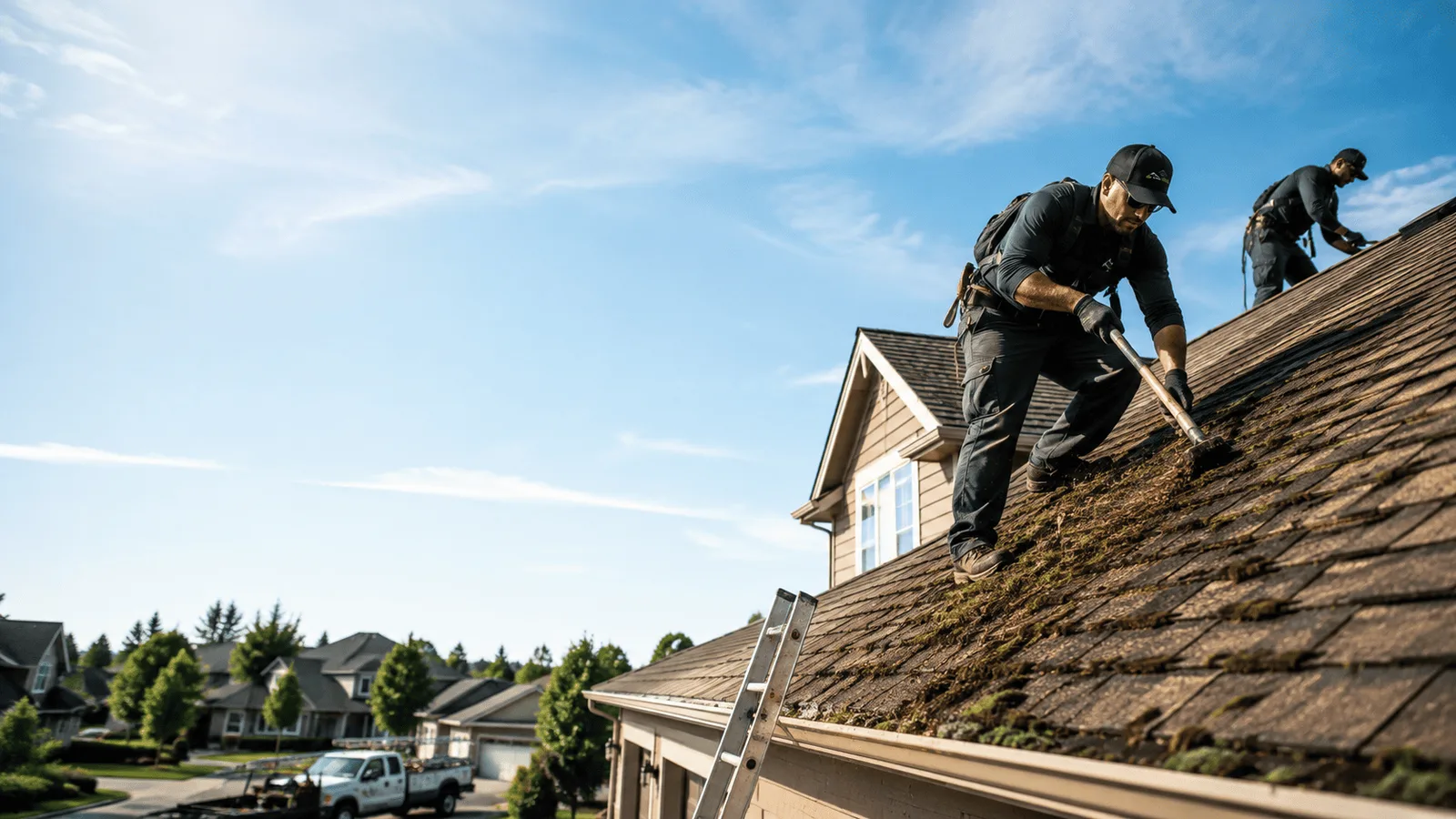 Roof Moss Removal in Canton, PA near me